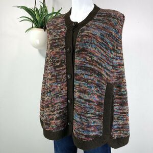 NWOT Trina Turk Grantham Sweater Cape Button Alpaca Blend Knit Poncho Size P / 0